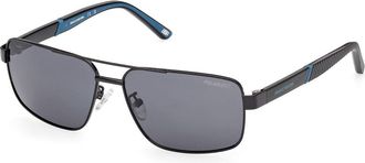 Skechers SE00157 Polarized 01D Mens Sunglasses Black Size 59