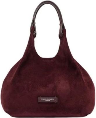 Gianni Chiarini Dua Tote Bag - female - Gianni Chiarini - Shopping Bags - Red - ONE SIZE - Bags