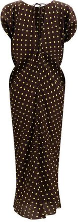 Marni Womens Brown Silk Casual Dress