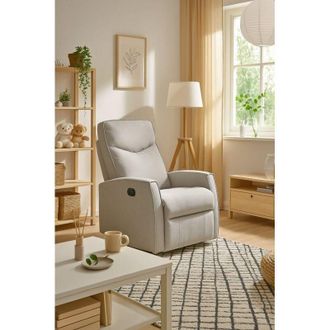 Regalos Miguel Sof&aacute;s Y Sillones - Sill&oacute;n Relax Reclinable Umon Tela - Gris Claro