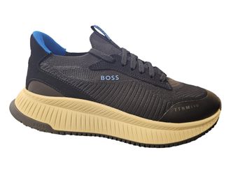 HUGO BOSS Mens Titanium Evo Running Sneaker, Open Blue