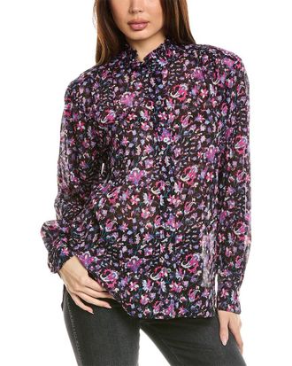 Isabel Marant Isabel Marant Etoile Silk-Blend Blouse