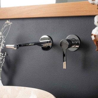 Wanda Collection Wanda Collection - Grifo De Pared Para Lavabo Tamisa Cromado