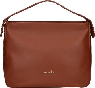 Braccialini Schoudertassen - Dames - Schoudertassen - Bruin - ONE Size - Leer - Tassen