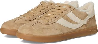 Vince Oasis Shearling Lace-up Shoes Womens Shoes Sandtrail : 8.5 M, Leather