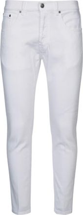 Dondup Heren, Jeans, Wit, Maat: W34 Denim
