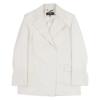 Max Mara Blazers, female, White, Size: S Teso Belted Blazer