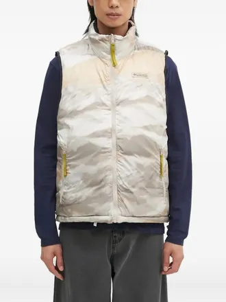 Columbia Wallowa reversible quilted puffer vest - unisex - Polyester/Polyamide - L - Neutrals