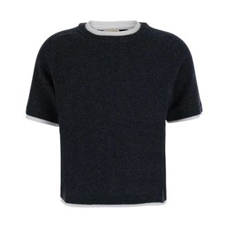 Semicouture Dames, Truien, Grijs, Maat: S Wol