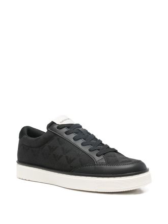 Emporio Armani canvas sneakers