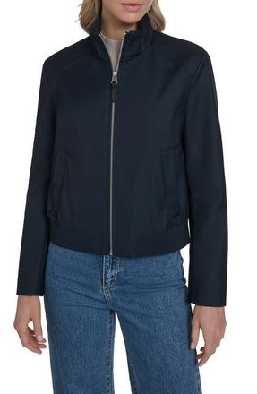 Cole Haan Bomber Rain Jacket in Navy at Nordstrom, Size X-Large
