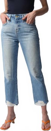 Frame Denim Le Hollywood Crop Released Hem Jeans In Fullerton