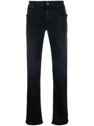 Jacob Cohen Jeans dritti a vita bassa - Blu