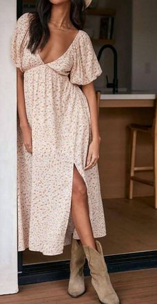 Saltwater Luxe Tristan Midi Dress In White