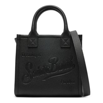 MC2 Saint Barth Vanity Bag Mini Grain - Bags - Mujer - Negro - ONE SIZE