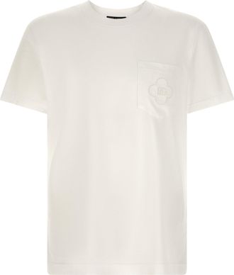 Dolce & Gabbana Witte Katoenen T-Shirt
