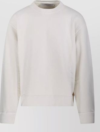 Golden Goose logo patch sweatshirt crew neck