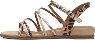 Tamaris Beige Vegan Sandalen met Anti-Slip Zool - Dames - Sandalen - Veelkleurig - 36 EU - Schoenen