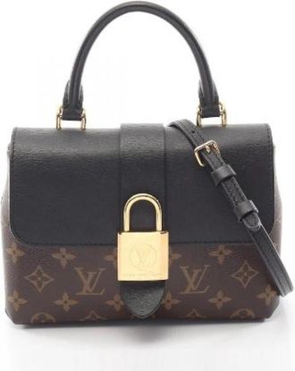 Louis Vuitton Pre-owned Locky BB Monogram Handbag - Dames - Vintage Handtas - Bruin - ONE Size - Leer - Vintage