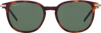 Ferragamo Green Square Mens Sunglasses SF1015S 214 52