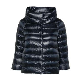 Herno Sofia Cape Donsjack - Dames - Jassen - Blauw - Maat: L