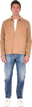 Jacob Cohen Mens Jacket Camel Wool