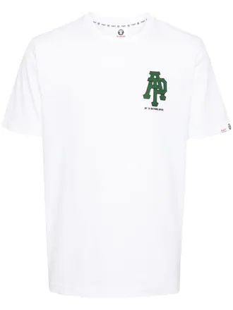 Aape By A Bathing Ape T-shirt con stampa grafica - Bianco