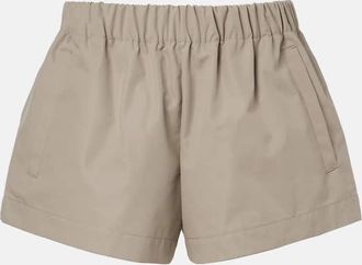 Wardrobe.NYC Clean cotton-blend shorts