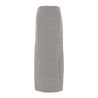 Thom Browne Dames, Rokken, Grijs, Maat: 2XS