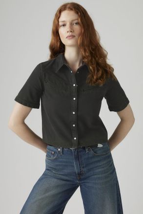 Levi's Camicia Rinoa Camp - Donna - XS - Nero / Last Act