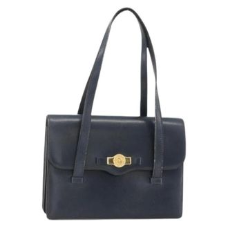 Dior Pre-owned Handbags, female, Blue, Size: ONE SIZE Pre-owned Vintage Hand Bag