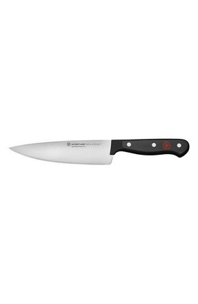 W&uuml;sthof Gourmet 6-Inch Chefs Knife in Black at Nordstrom