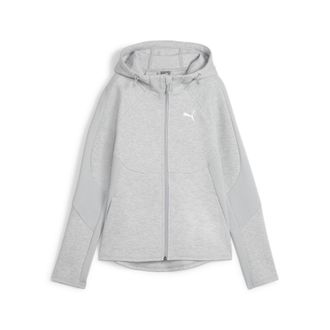 OEM Sudadera Con Capucha Puma Evostripe Fz Para Mujer, Color Gris, 67787804 R S