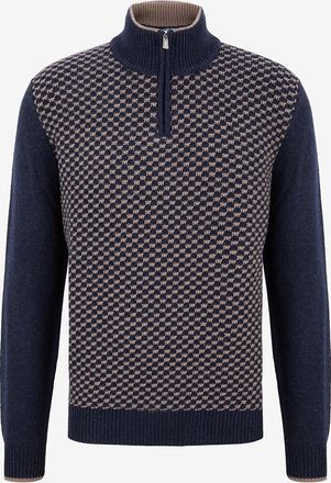 Fedeli Rollkragenpullover aus Strickstoff Tonale