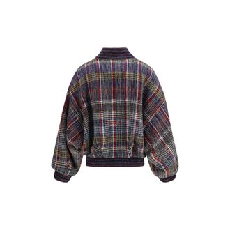Missoni Caperdoni Check Wool Bomber Jacket - Multicolor