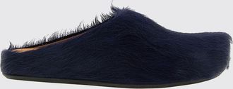 Marni Sabot in pelle di cavallino con punta tonda e suola in gomma