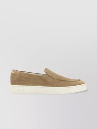 Churchs suede slip-ons longton 2 with contrast sole