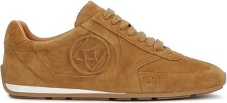 Kazar Lichtbruine su&egrave;de sneakers - Dames - Sneakers - Bruin - 39 EU - Su&egrave;de - Schoenen
