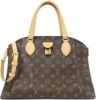 Louis Vuitton Pre-owned Rivoli Monogram Schoudertas - Dames - Vintage Handtas - Bruin - ONE Size - Vintage