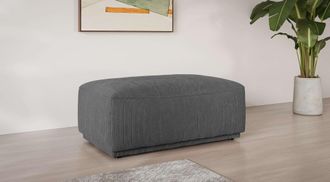 s.Oliver Polsterhocker »EMMERIK Sitzhocker mit Wellenfederung, Masse B/T/H: 124,5/70,5/48 cm« hoher Sitzkomfort, gemütlich und modern, passend zur Serie Emmeri