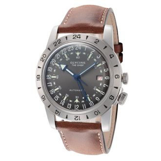Glycine Mens Airman Vintage Purist 40mm Automatic Watch