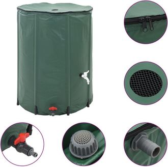 vidaXL Tanque De Agua De Lluvia Plegable 750 L Vidaxl