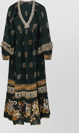 Farm Rio viscose maxi dress