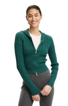 Cotton On Womens Everfine Double Zip Up Hoodie in Evergreen at Nordstrom, Size X-Small