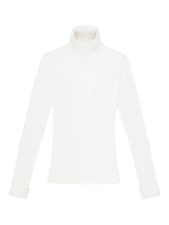 Bally roll-neck sweater - White