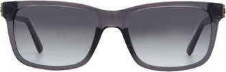 Guess Smoke Gradient Rectangular Mens Sunglasses GU00066 20B 55