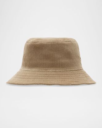 Burberry Corduroy Bucket Hat