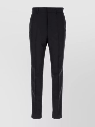 Prada tailored wool blend pants with front crease