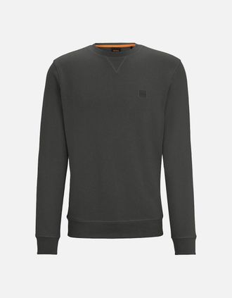 HUGO BOSS Mens Boss New WeStart Crew Sweat - Grey - Size: 44