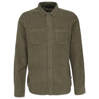 Stoic MMXX. Selja Cord Shirt Hemd f&uuml;r Herren | oliv